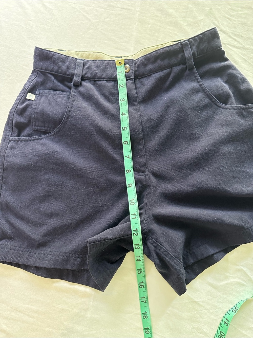 The North Face High Waisted Navy Cargo Hiking Shorts Gorpcore TNF Utility 10 - Picture 8 of 9